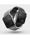 Kup Pasek UNIQ Strova Apple Watch 4/5/6/7/SE/8/9/Ultra 44/45/49mm Nerezová ocel černá/midnight black - UNIQ285BLK - {ean13} - Sklep Home Screen