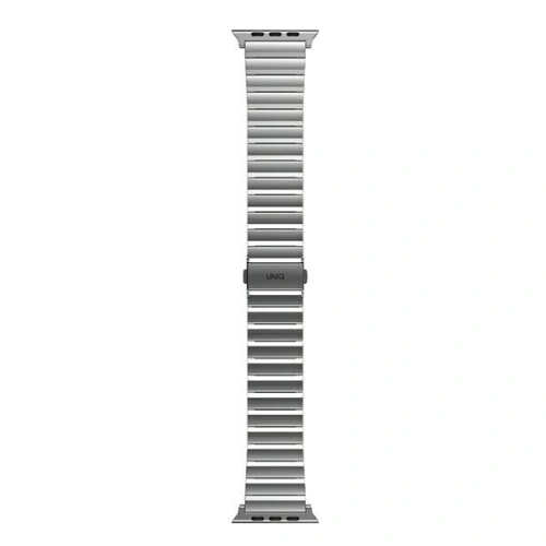 Kup UNIQ Strova Apple Watch 4/5/6/7/SE/8/9/Ultra 44/45/49mm Rozsdamentes Acél ezüst/sterling silver - UNIQ286SLV - {ean13} - Sklep Home Screen