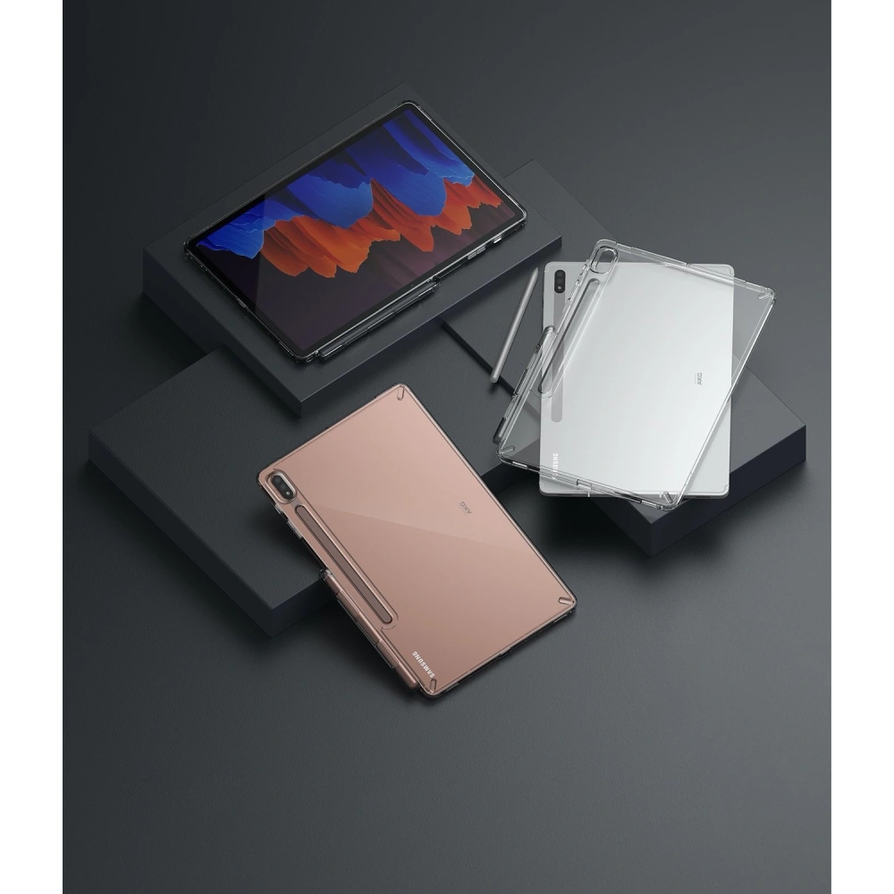 Etui Samsung Galaxy Tab S7+ Plus - Ringke Fusion - Home Screen