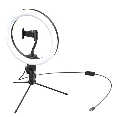 Kup Baseus Stativ Livestream Halter-Tisch, Lichtrand 10 Zoll (schwarz) - BSU1808BLK - {ean13} - Sklep Home Screen