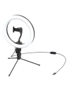 Kup Stativ Baseus suport pentru livestream, inel de lumină 10 inci (negru) - BSU1808BLK - {ean13} - Sklep Home Screen