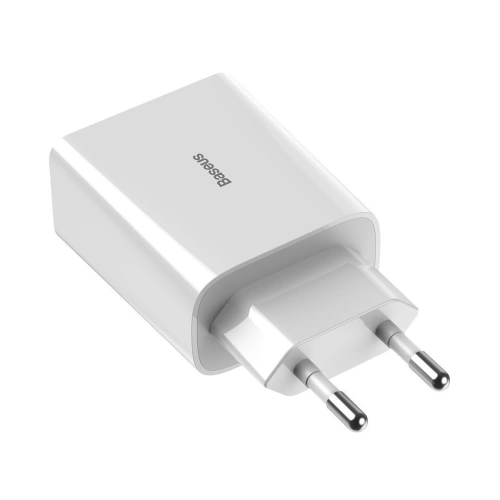 Kup Încărcător rețea USB-C PD Baseus Mini, Power Delivery, 18W (alb) - BSU1809WHT - {ean13} - Sklep Home Screen