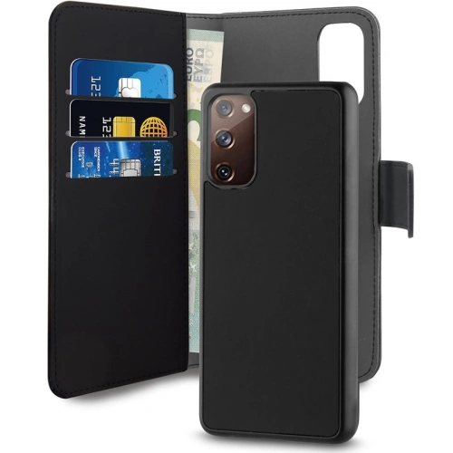 Kup Samsung PURO Geldbörse Abnehmbare 2-in-1 Hülle Galaxy S20 FE (schwarz) - PUR332BLK - {ean13} - Sklep Home Screen
