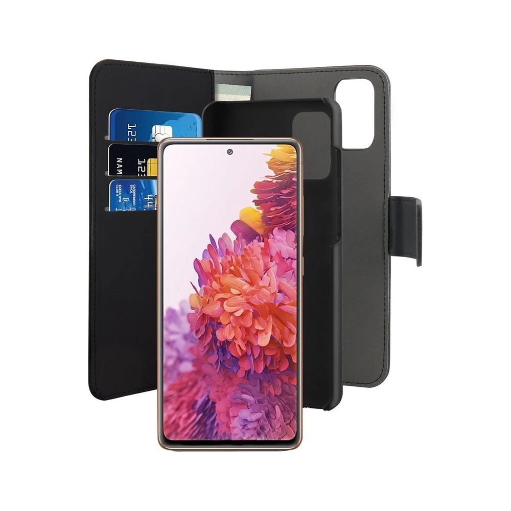 Etui PURO Wallet Detachable 2w1 Samsung Galaxy S20 FE (czarny)