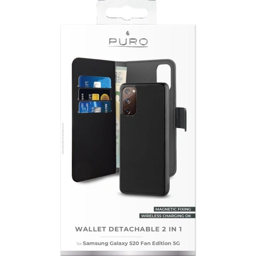 Buy PURO Wallet Detachable 2in1 Samsung Galaxy S20 FE (black) - PUR332BLK - {ean13} - Home Screen Store Europe