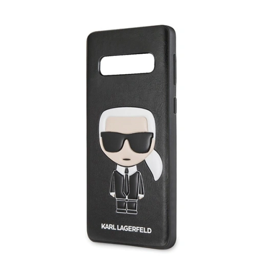 Kup Karl Lagerfeld Samsung Tasche KLHCS10IKPUBK Galaxy S10 hardcase schwarz/schwarz Iconic Karl Embossed - KLD357BLK - {ean13} - Sklep Home Screen