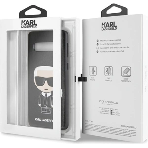 Kup Etui Karl Lagerfeld KLHCS10IKPUBK Samsung Galaxy S10 hardcase czarny/black Iconic Karl Embossed - KLD357BLK - {ean13} - Sklep Home Screen