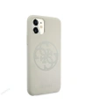 Kup Etui Guess GUHCN61LS4GLG Apple iPhone 11 alb/white hard case Silicon 4G Tone On Tone - GUE659WHT - {ean13} - Sklep Home Screen