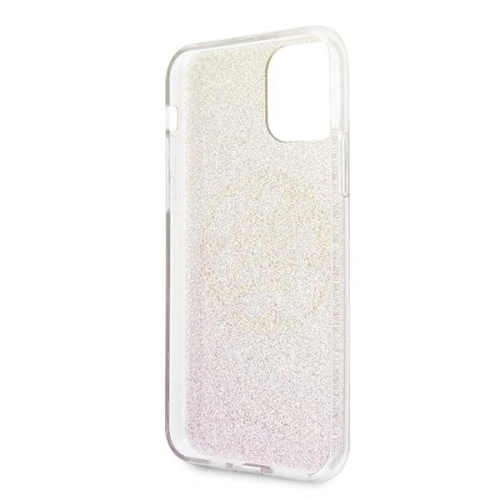 Kup Etui Guess GUHCN61PCUGLPGG Apple iPhone 11 roz-gold/rose aurie hard case Glitter 4G Circle Logo - GUE660RS - {ean13} - Sklep Home Screen