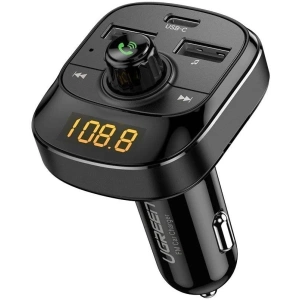 Kup Transmiter FM UGREEN ED040, Bluetooth 5.0, QC 3.0, USB-C PD, microSD - UGR494 - {ean13} - Sklep Home Screen