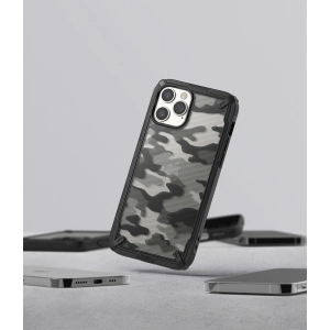 Kup Etui Ringke Fusion-X Design Apple iPhone 12 Pro Max Camo (Moro) Fekete - RGK1264BLK - {ean13} - Sklep Home Screen
