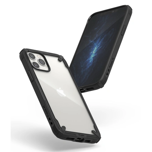 Kup Etui Ringke Fusion-X Apple iPhone 12/12 Pro Black - RGK1257BLK - {ean13} - Sklep Home Screen
