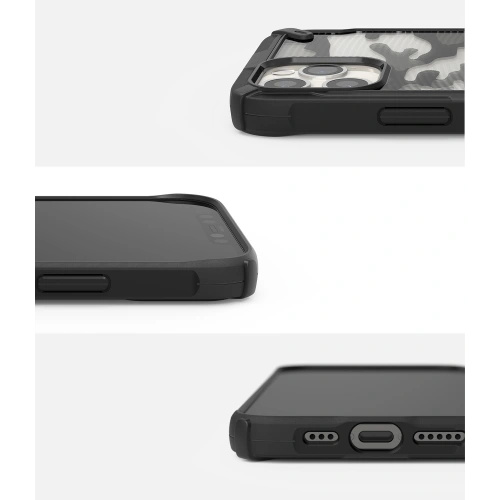 Kup Etui Ringke Fusion-X Design Apple iPhone 12/12 Pro Camo (Moro) Fekete - RGK1258BLK - {ean13} - Sklep Home Screen