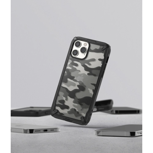 Kup Etui Ringke Fusion-X Design Apple iPhone 12/12 Pro Camo (Moro) Fekete - RGK1258BLK - {ean13} - Sklep Home Screen