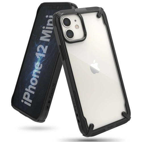 Kup Etui Ringke Fusion-X Apple iPhone 12 mini Negru - RGK1251BLK - {ean13} - Sklep Home Screen