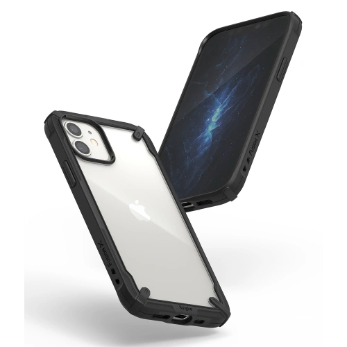 Kup Etui Ringke Fusion-X Apple iPhone 12 mini Negru - RGK1251BLK - {ean13} - Sklep Home Screen