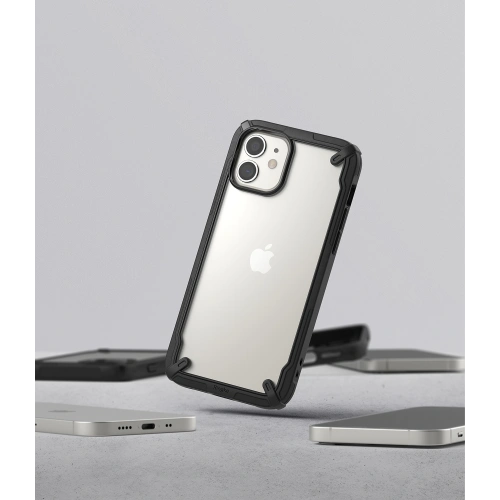 Kup Etui Ringke Fusion-X Apple iPhone 12 mini Negru - RGK1251BLK - {ean13} - Sklep Home Screen