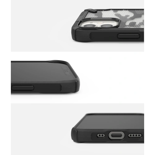 Kup Etui Ringke Fusion-X Design Apple iPhone 12 mini Camo (Moro) Fekete - RGK1252BLK - {ean13} - Sklep Home Screen