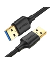 Kabel USB 3.0 A-A UGREEN 0.5m czarny