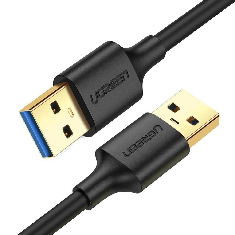 Kabel USB 3.0 A-A UGREEN 0.5m czarny