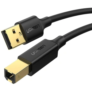 Kup Kabel USB 2.0 A-B UGREEN US135 pro tiskárnu, pozlacený, 5m (černý) - UGR498BLK - {ean13} - Sklep Home Screen