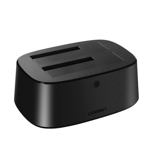 Kup UGREEN CM198 Dockingstation für HDD/SSD, 2,5/3,5 Zoll, USB 3.0 (schwarz) - UGR499BLK - {ean13} - Sklep Home Screen