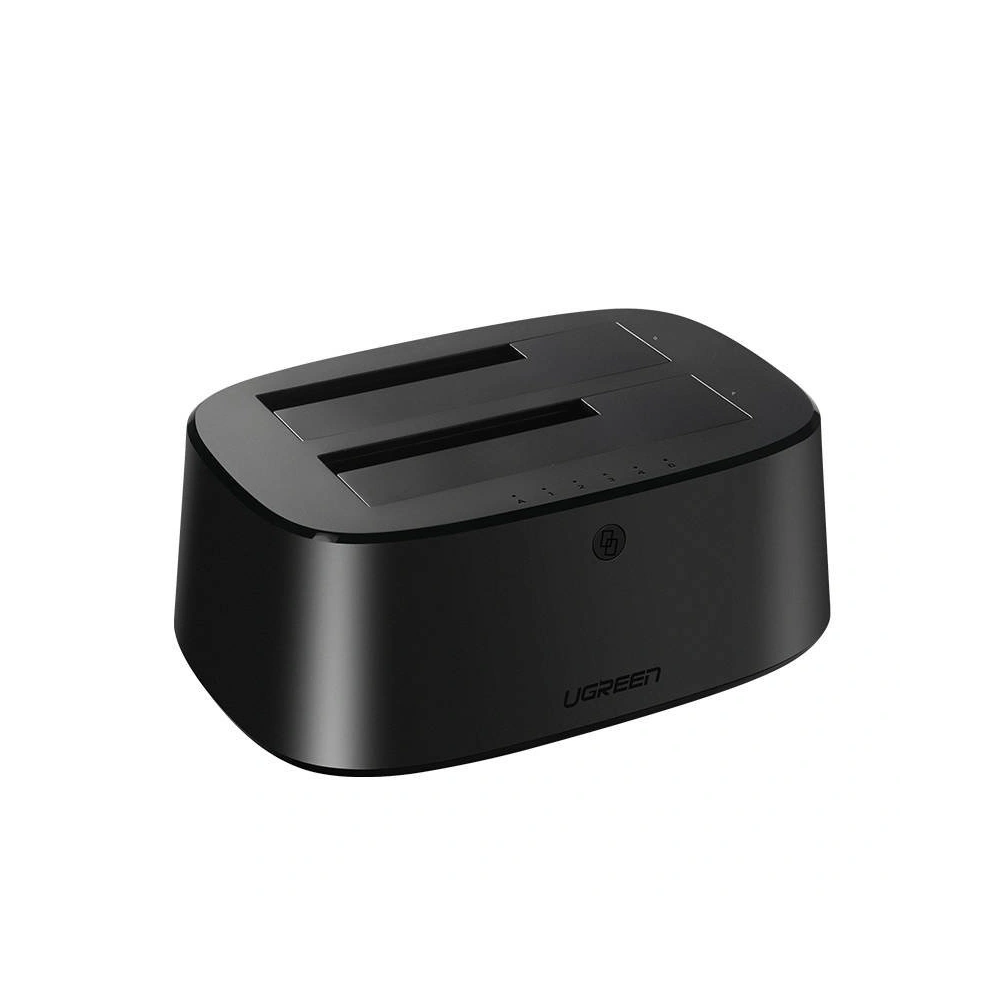 Stacja dokująca UGREEN CM198 do dysków HDD/SSD, 2,5/3,5 cali, USB 3.0 (czarna)