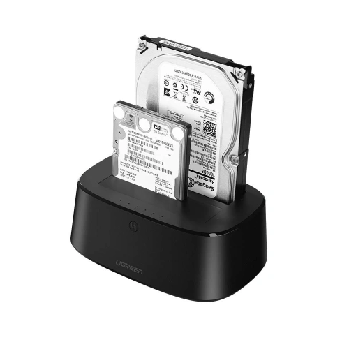 Kup Stacja dokująca UGREEN CM198 do dysków HDD/SSD, 2,5/3,5 cali, USB 3.0 (czarna) - UGR499BLK - {ean13} - Sklep Home Screen