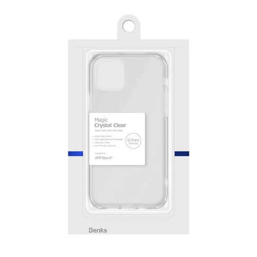Buy Benks Shiny Glass Case Apple iPhone 12 Pro Max Clear - BKS225CL - {ean13} - Home Screen Store Europe