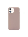 Etui ecologic PURO Green Compostable Eco-friendly pentru Apple iPhone 12 mini (roz nisipie)