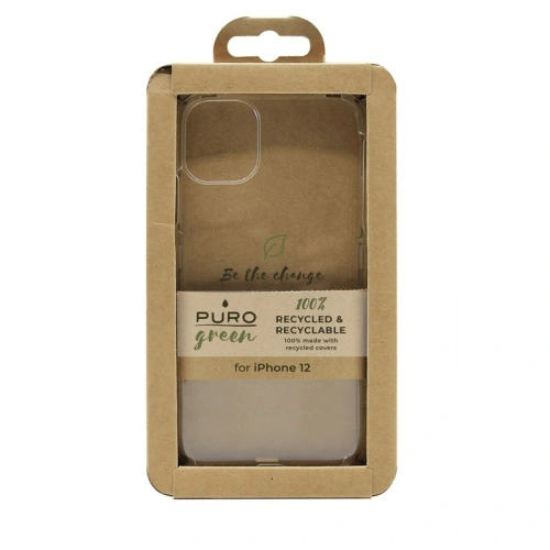 Kup Apple PURO Green Recycled Umweltfreundliche Hülle iPhone 12 mini (transparent) - PUR339CL - {ean13} - Sklep Home Screen