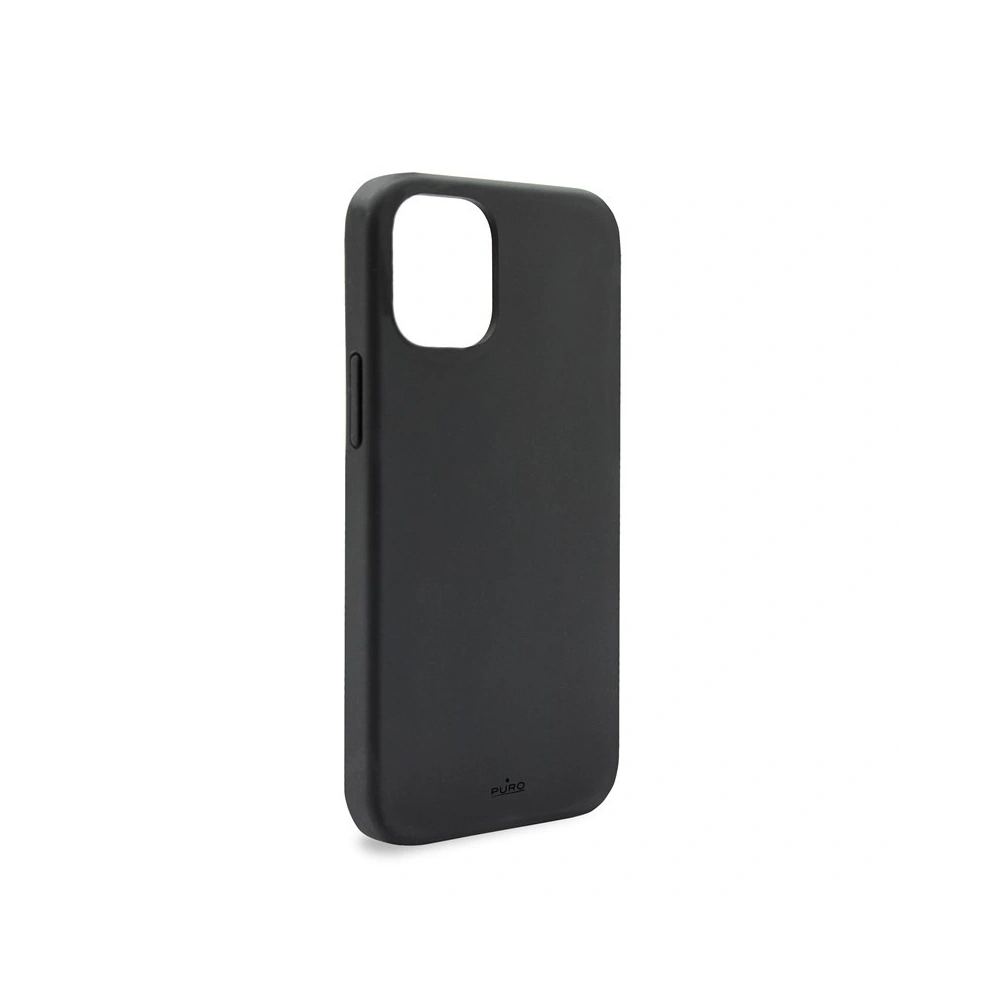 Etui PURO ICON Anti-Microbial Cover Apple iPhone 12 mini (czarny)