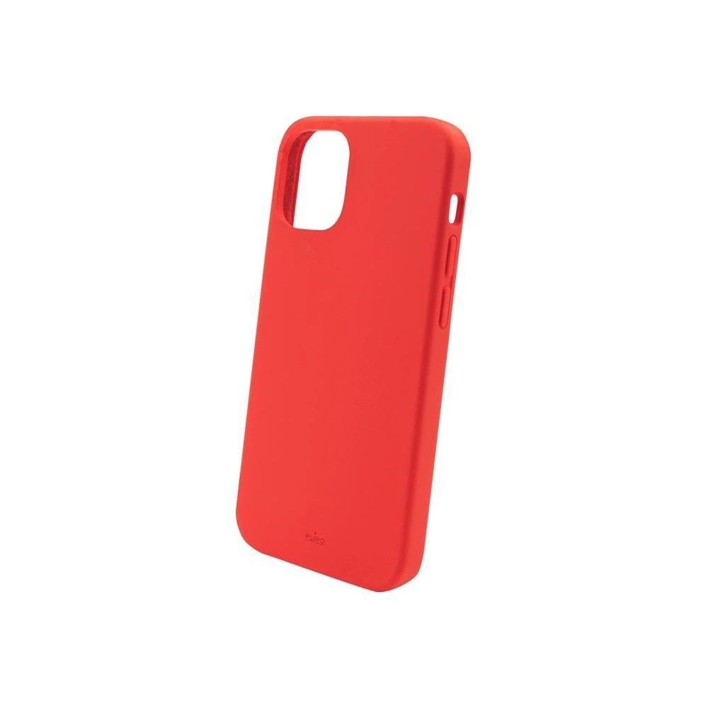 Etui PURO ICON Anti-Microbial Cover Apple iPhone 12 mini (czerwony)
