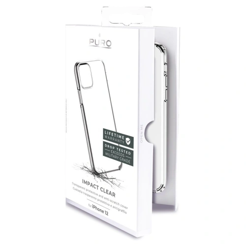 Buy PURO Impact Clear Apple iPhone 12 Mini (clear) - PUR343CL - {ean13} - Home Screen Store Europe