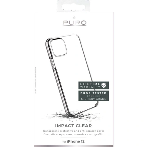 Buy PURO Impact Clear Apple iPhone 12 Mini (clear) - PUR343CL - {ean13} - Home Screen Store Europe