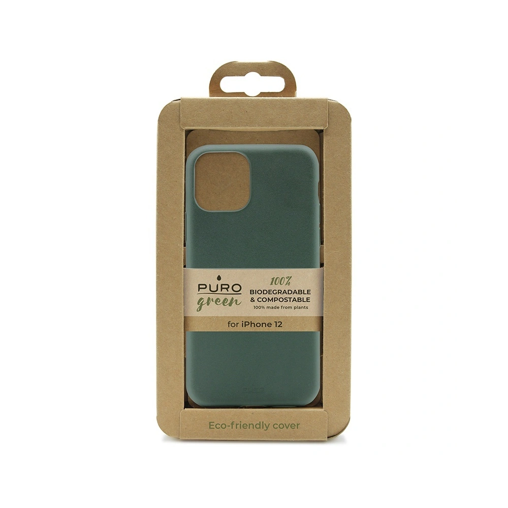 Ekologiczne etui PURO Green Recycled Eco-friendly Cover Apple iPhone 12/12 Pro (zielony)