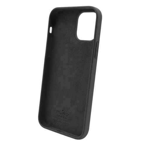 Kup Apple PURO ICON Anti-Mikrobielle Tasche iPhone 12/12 Pro (schwarz) - PUR352BLK - {ean13} - Sklep Home Screen