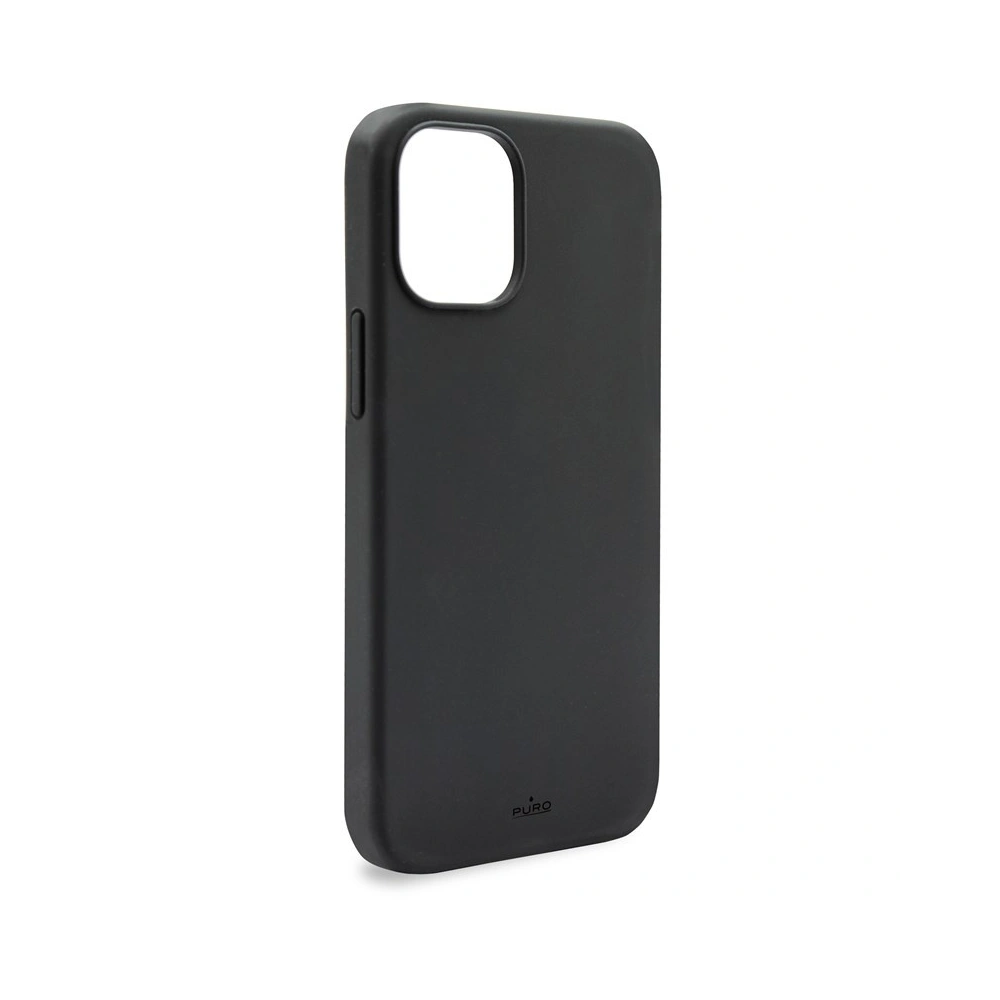 Etui PURO ICON Anti-Microbial Cover Apple iPhone 12 Pro Max (czarny)
