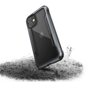 X-Doria Apple Aluminiumhülle Raptic Shield iPhone 12 mini (Falltest 3m) (Schwarz)
