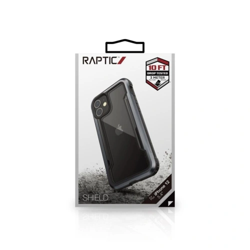 Kup Alumínium tok X-Doria Raptic Shield Apple iPhone 12 mini (3m-es esés teszt) (Fekete) - XDR079BLK - {ean13} - Sklep Home Screen