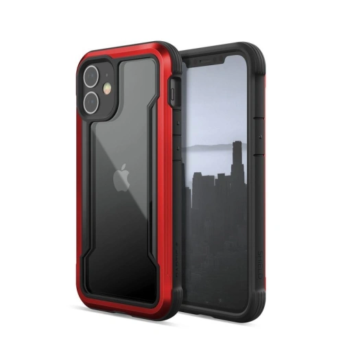 Kup X-Doria Apple Aluminiumhülle Raptic Shield iPhone 12 mini (Falltest 3m) (Rot) - XDR080RED - {ean13} - Sklep Home Screen
