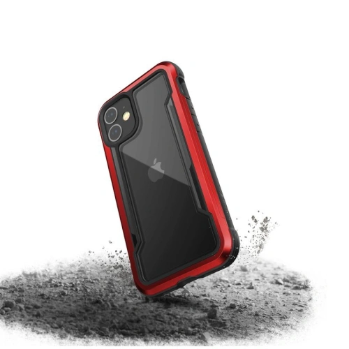 Kup X-Doria Apple Aluminiumhülle Raptic Shield iPhone 12 mini (Falltest 3m) (Rot) - XDR080RED - {ean13} - Sklep Home Screen