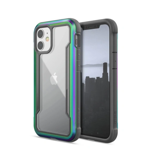 Buy X-Doria Raptic Shield Aluminium Case Apple iPhone 12 Mini (Drop test 3m) (Iridescent) - XDR081IRI - {ean13} - Home Screen Store Europe