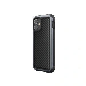 Kup Etui aluminiowe X-Doria Raptic Lux Apple iPhone 12 mini (Drop test 3m) (Black Carbon Fiber) - XDR083BLK - {ean13} - Sklep Home Screen