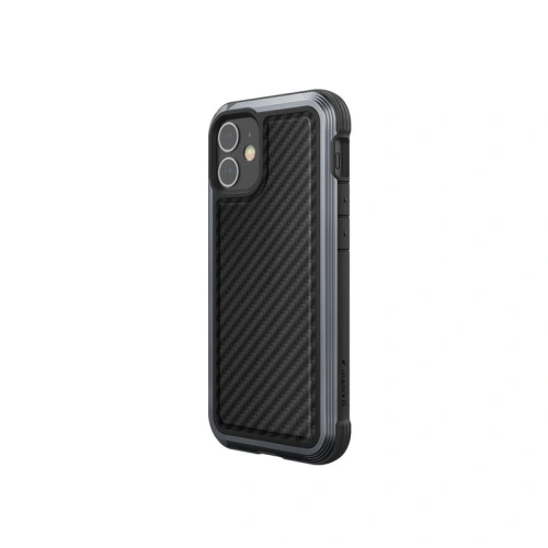 Kup Etui din aluminiu X-Doria Raptic Lux pentru Apple iPhone 12 mini (Test de cădere 3m) (Fibră de carbon neagră) - XDR083BLK - {ean13} - Sklep Home Screen