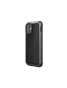 Etui din aluminiu X-Doria Raptic Lux pentru Apple iPhone 12 mini (Test de cădere 3m) (Fibră de carbon neagră)