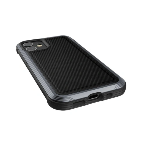 Buy X-Doria Raptic Lux Aluminium Case Apple iPhone 12 Mini (Drop test 3m) (Black Carbon Fiber) - XDR083BLK - {ean13} - Home Screen Store Europe
