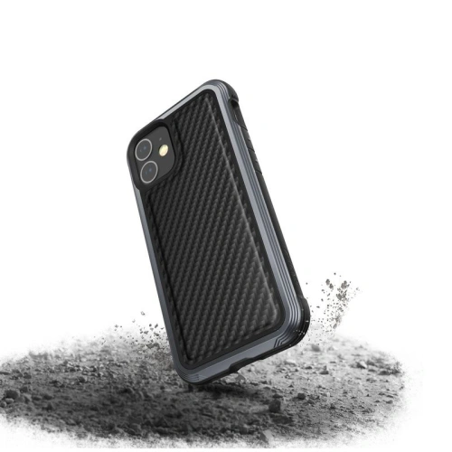 Kup Etui hliníkové X-Doria Raptic Lux Apple iPhone 12 mini (Test pádu 3m) (Černý karbon) - XDR083BLK - {ean13} - Sklep Home Screen
