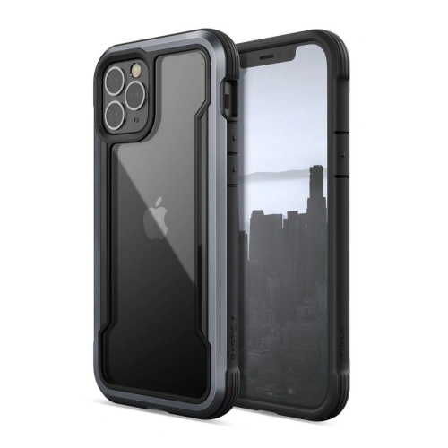 Kup X-Doria Apple Aluminiumhülle Raptic Shield iPhone 12/12 Pro (Falltest 3m) (Schwarz) - XDR084BLK - {ean13} - Sklep Home Screen