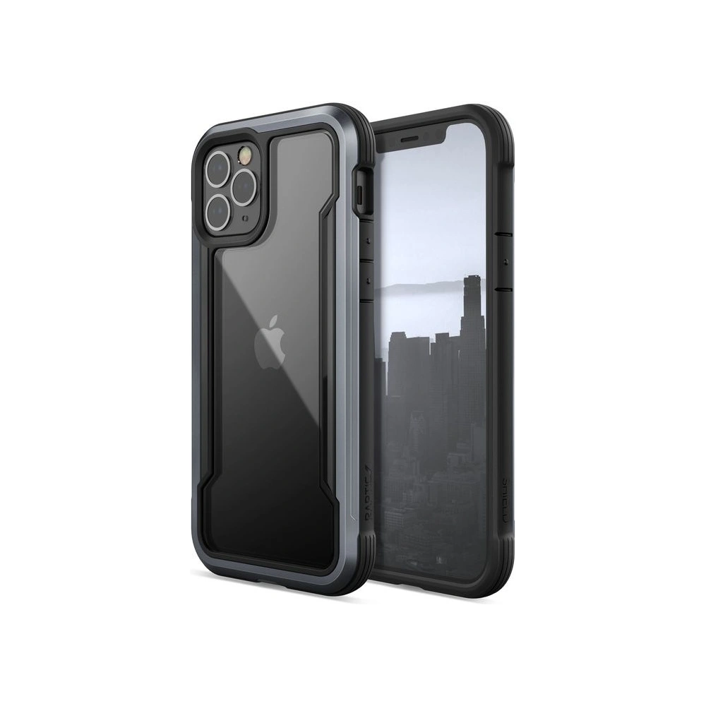 Etui aluminiowe X-Doria Raptic Shield Apple iPhone 12/12 Pro (Drop test 3m) (Black)